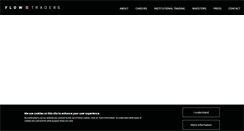 Desktop Screenshot of flowtraders.com